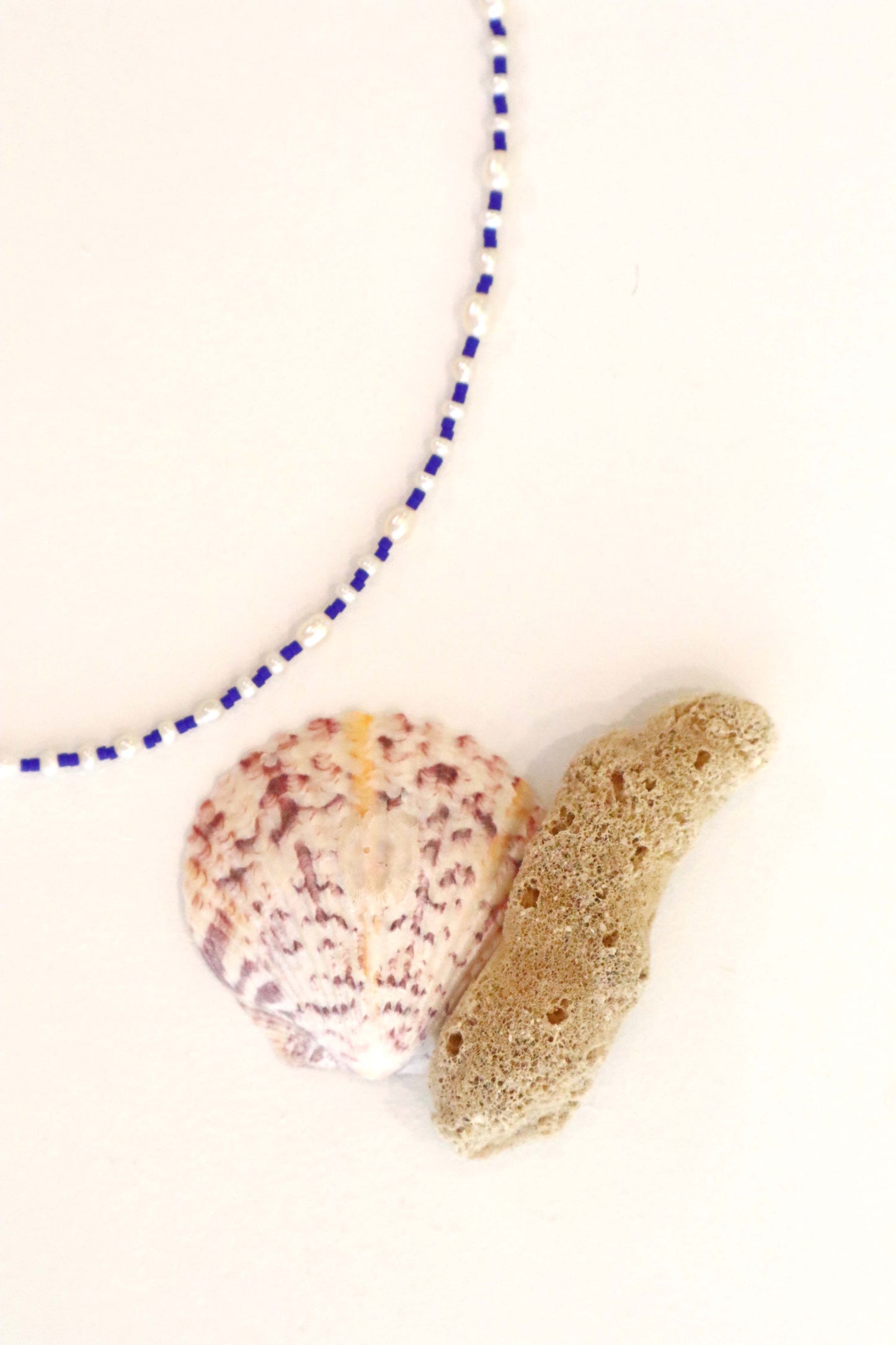 Beaded Seed Pearl Necklace
