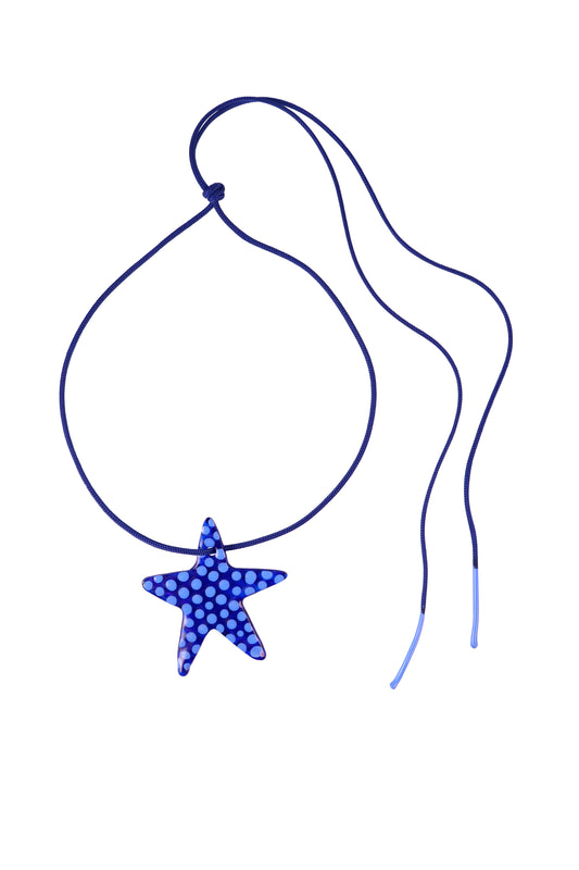 Blueberry Star Charm