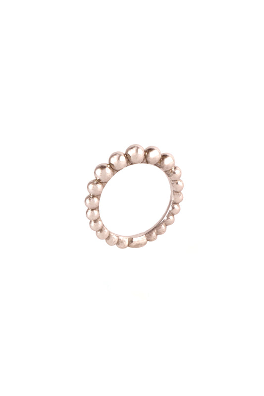 Bubble Ring Silver