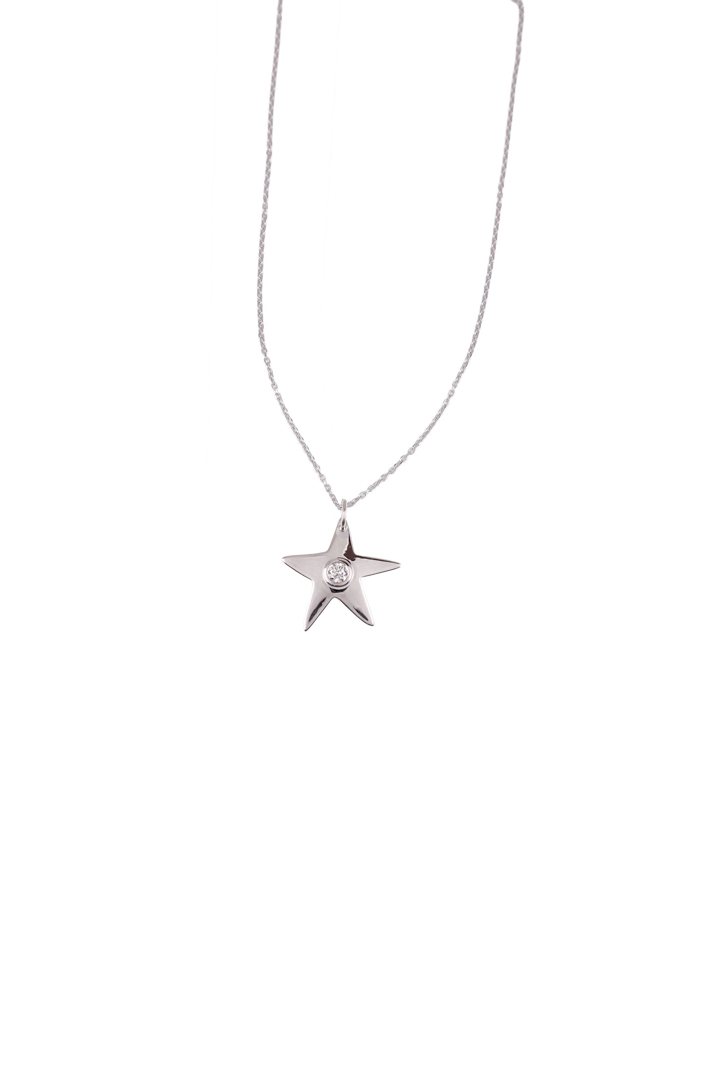 Diamond Cut Pendant Chain