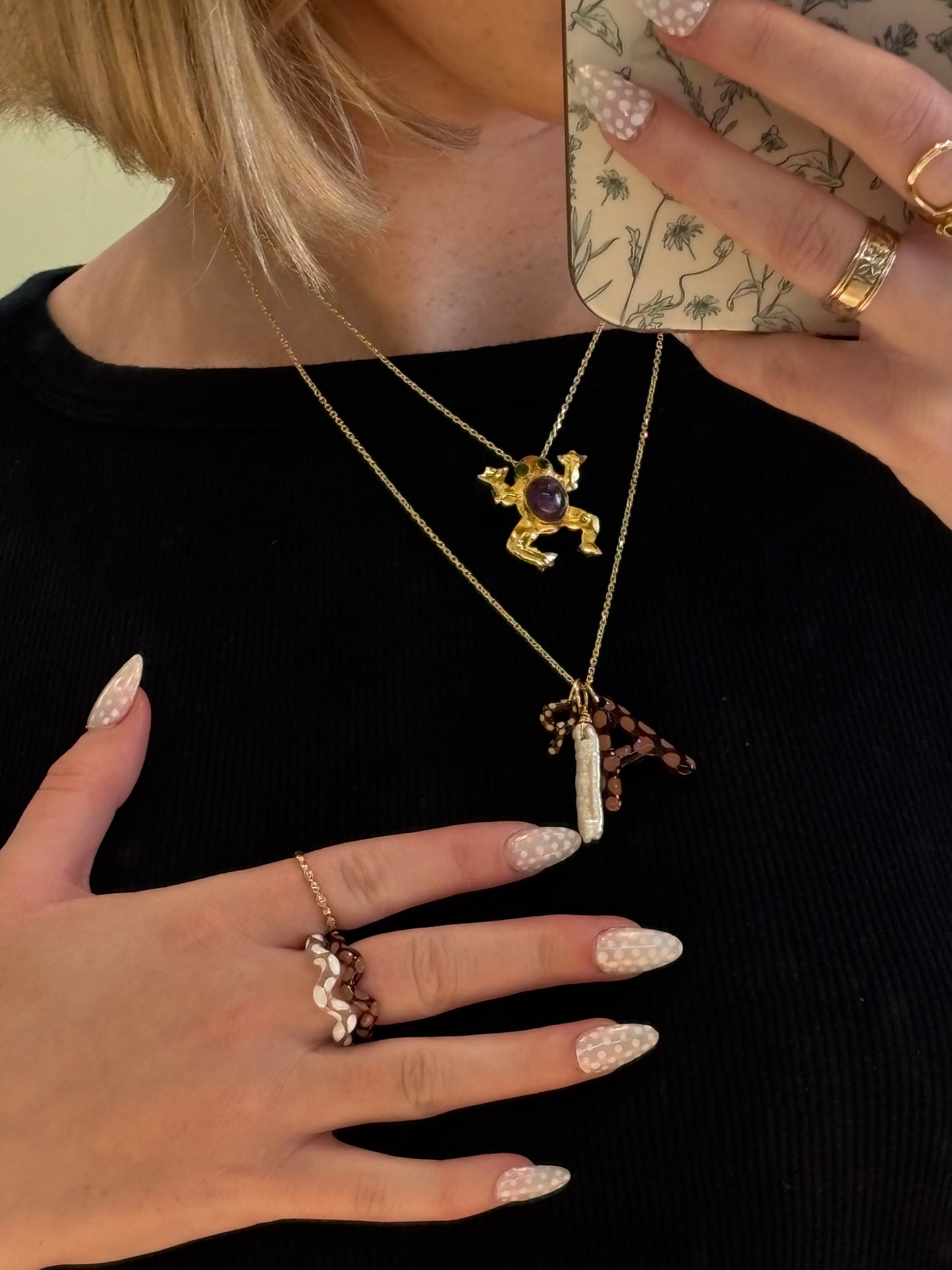 Coconut Single Wave Ring