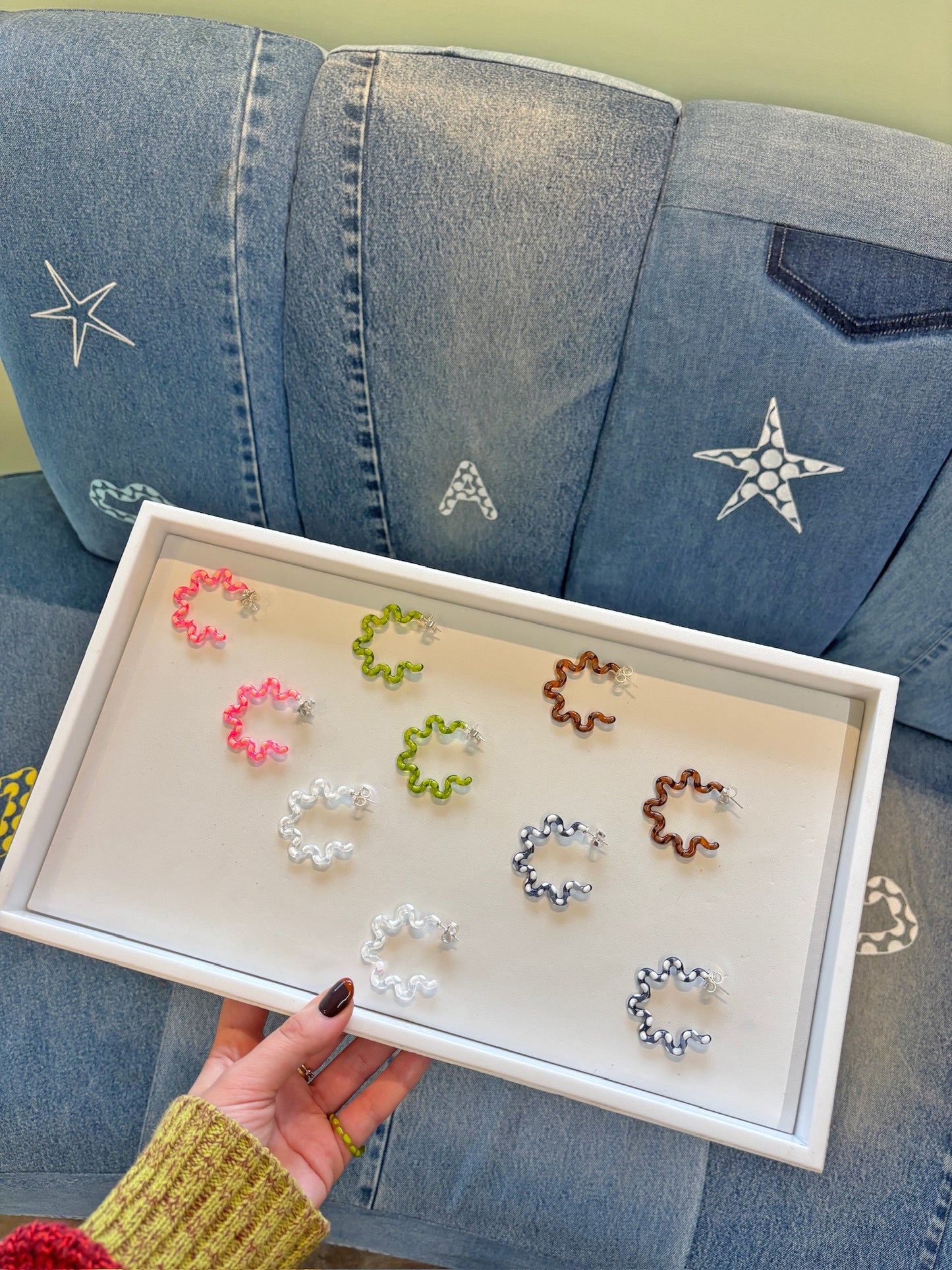 Mocha Jelly Hoops