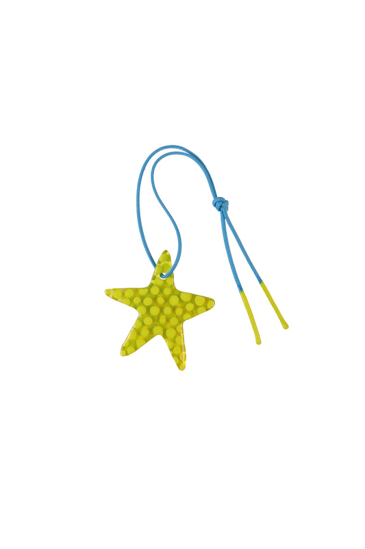 Lime Star Charm