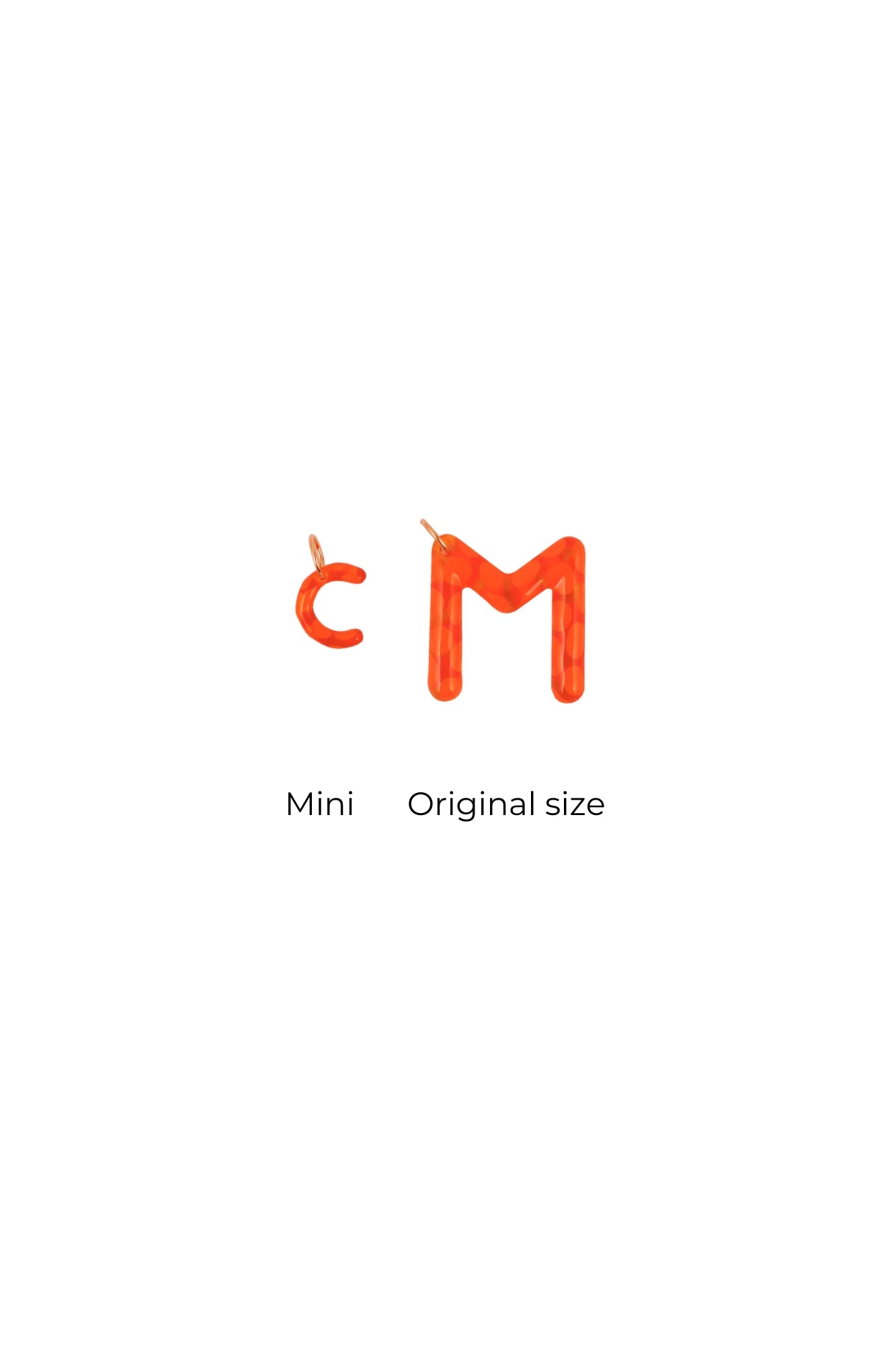 Mini Jelly Charm Tangerine