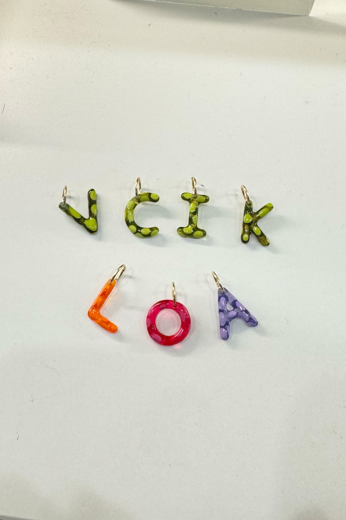 Tangerine Mini Jelly Charm