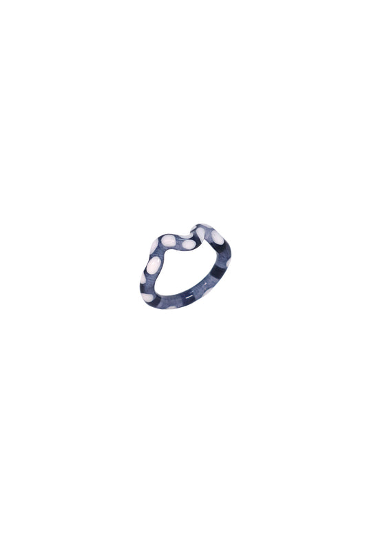 Salt Single Wave Ring
