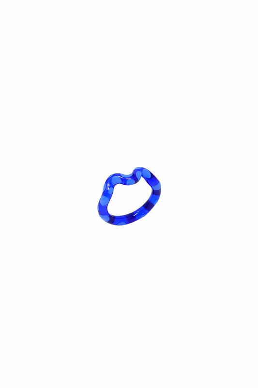 Blueberry Single Wave Ring