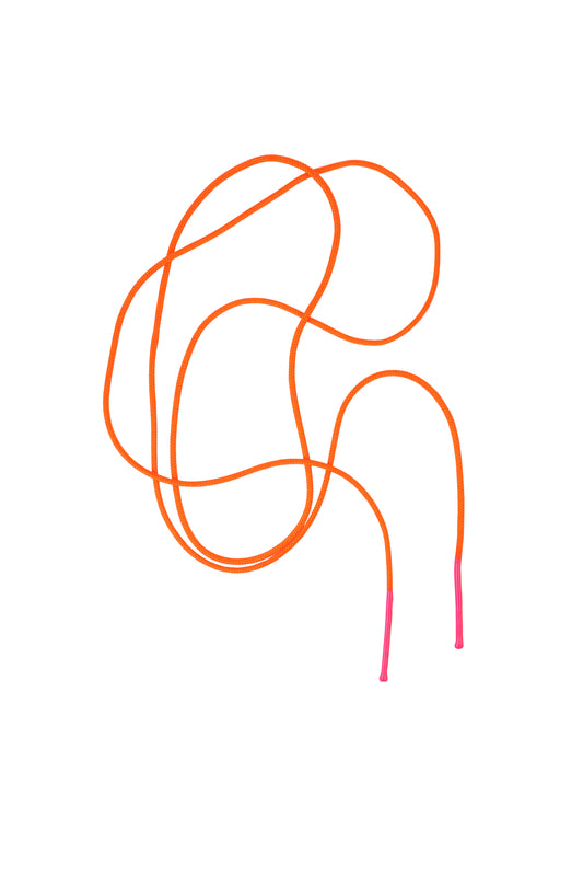 Tangerine Skinny Paracord