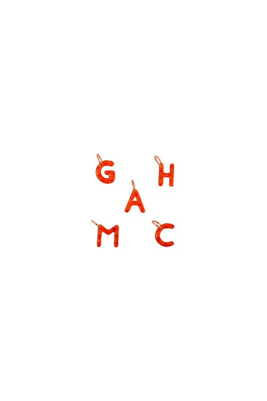 Tangerine Mini Jelly Charm