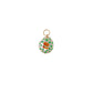 Bagel Painted Pearl Charm