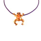 Golden Frog Necklace