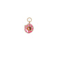 Black and White Cookie Painted Pearl Charm