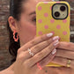 Hint of Grapefruit Single Wave Ring