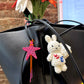 Raspberry Star Charm