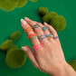 Single Wave Jelly Ring Watermelon