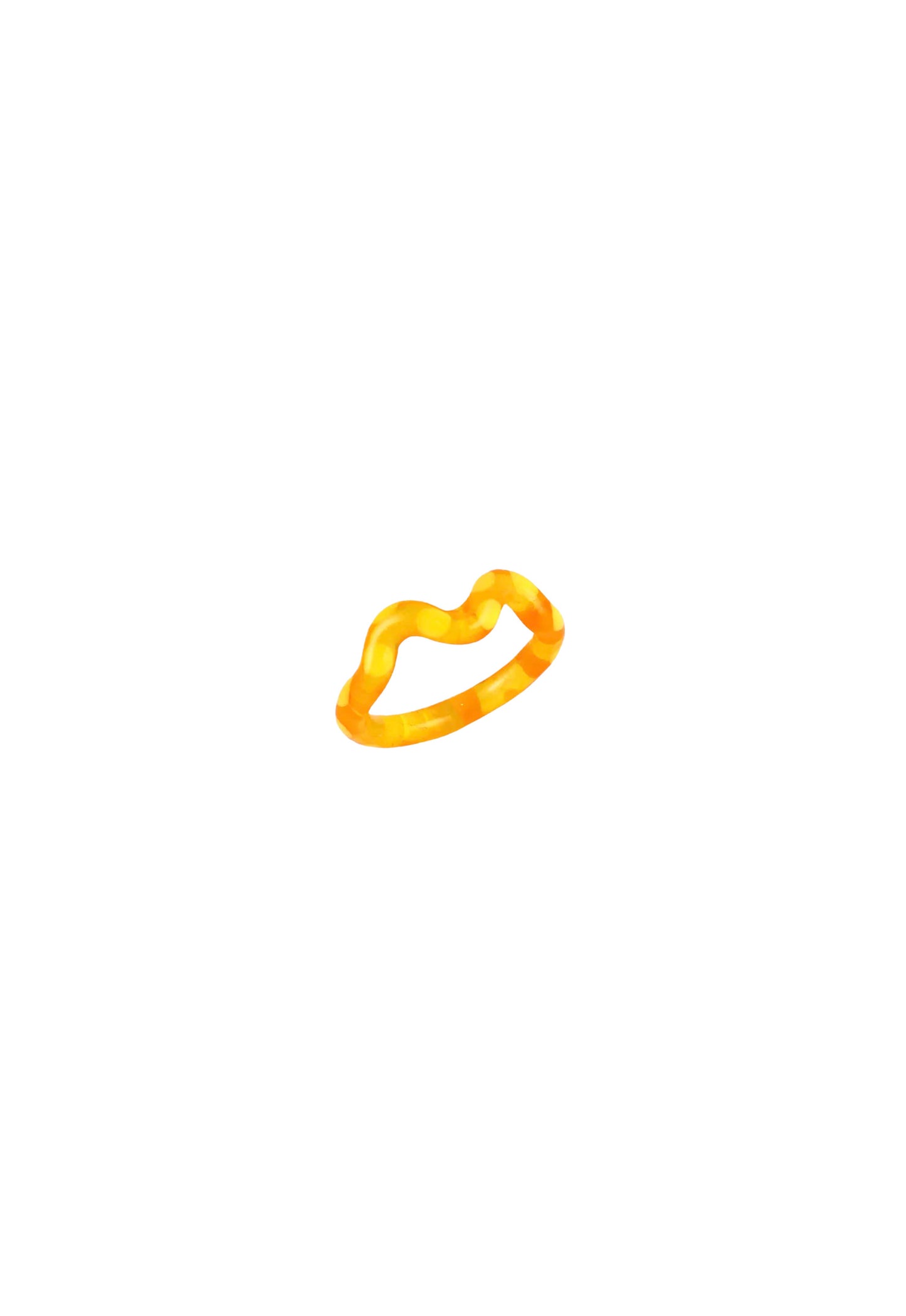 Lemon Single Wave Ring