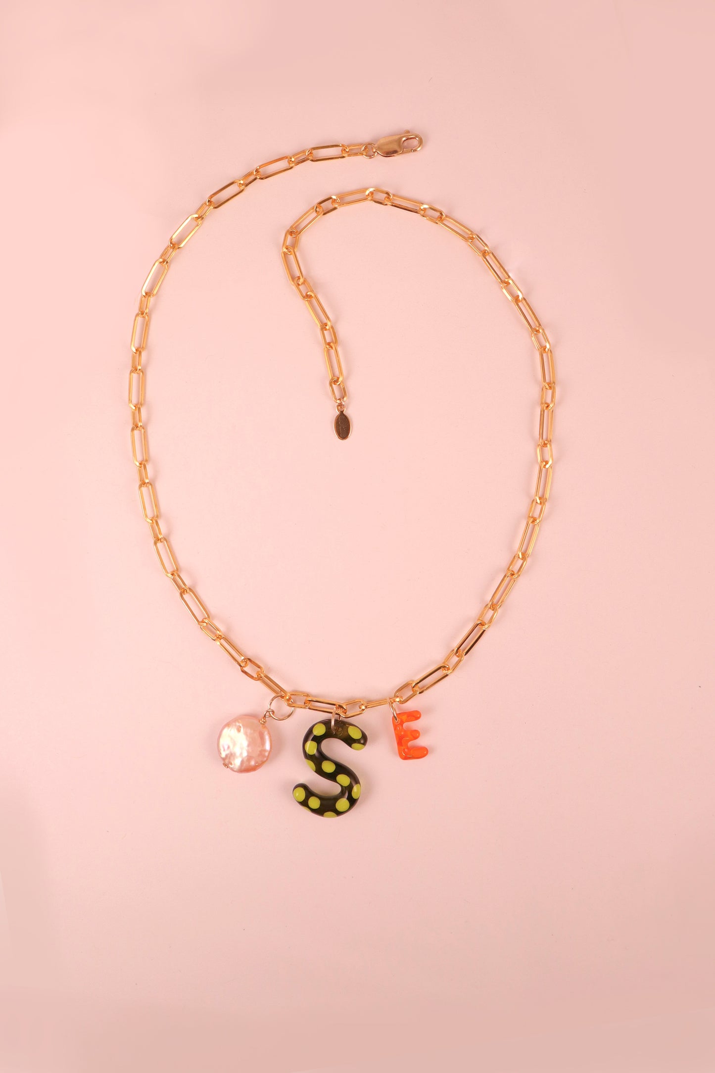 Paperclip Charm Chain
