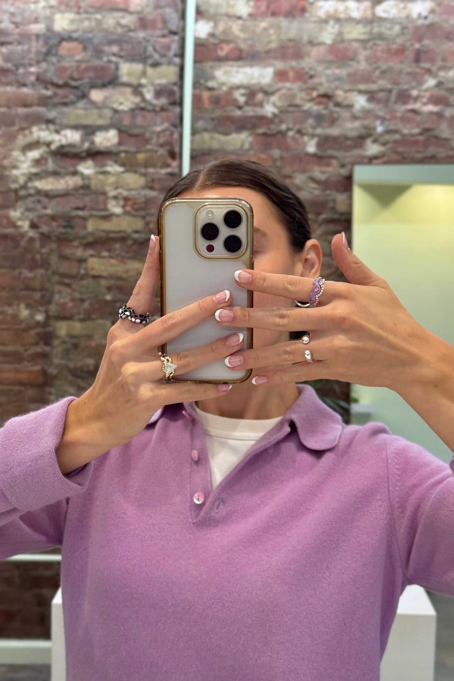 Coconut Single Wave Ring