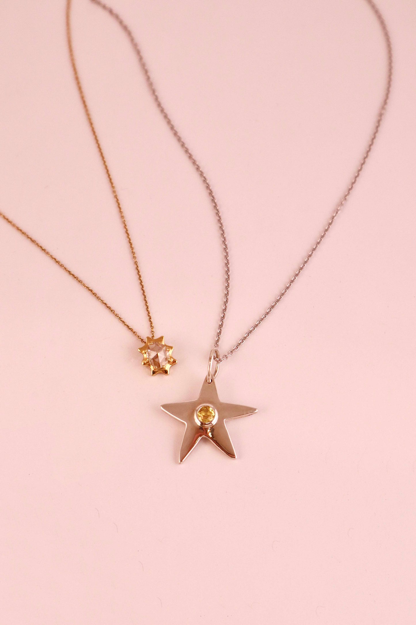 Starburst Diamond Necklace