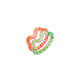 Single Wave Perfect Pair Jelly Rings